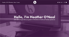 Desktop Screenshot of heatheroneal.com